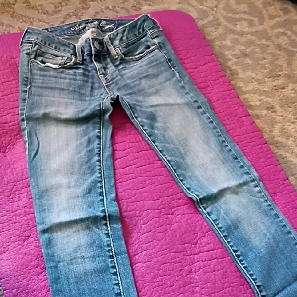 American Eagle Outfitters Light Blue Women's Skinny Jeans